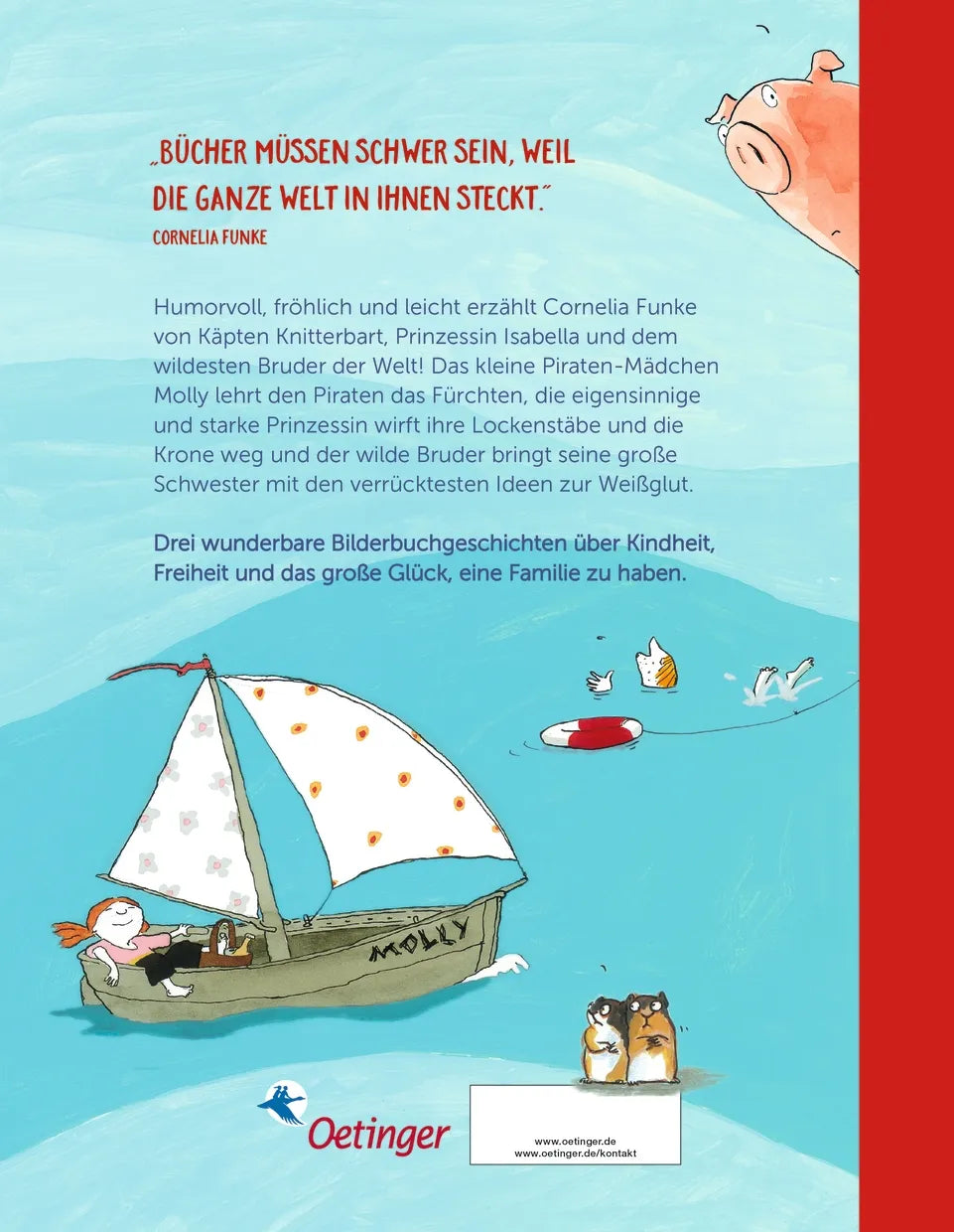 Rückseite: Cornelia Funke. Ihre schönsten Bilderbuchgeschichten (Hardcover)