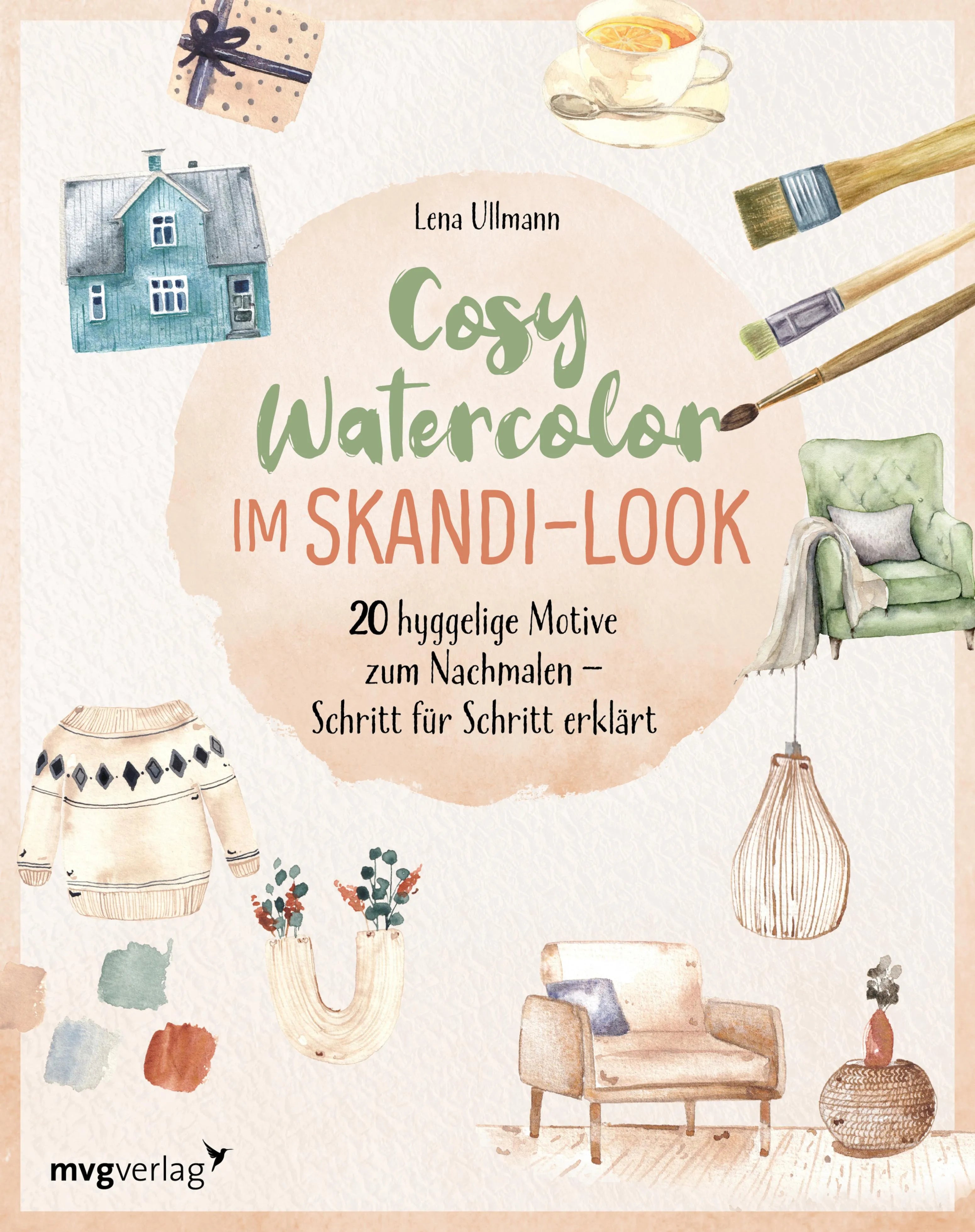 Cover: Cosy Watercolor im Skandi-Look (E-Book) von Lena Ullmann