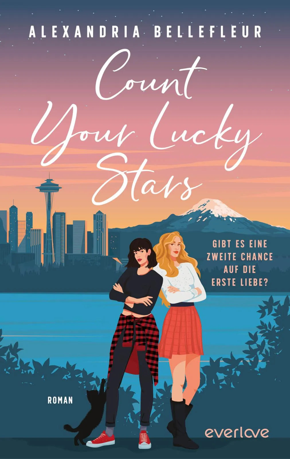 Buchcover von 'Count your lucky Stars – Gibt es eine zweite Chance auf die erste Liebe?' - Paperback von Alexandria Bellefleur