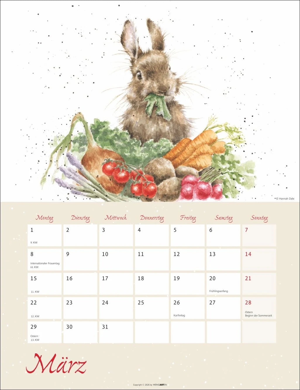 Country Life Kalender 2027 – Ansicht