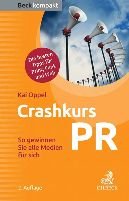 Buchcover von 'Crashkurs PR' - Taschenbuch von Kai Oppel