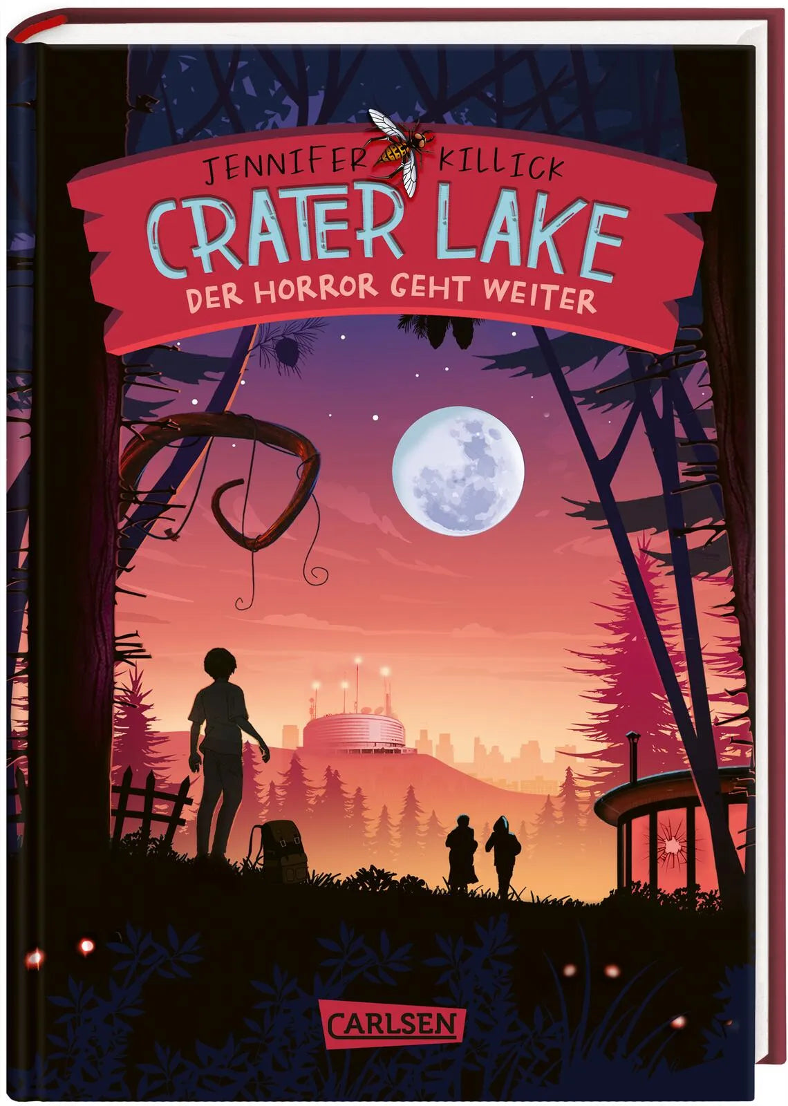 Buchcover von 'Crater Lake: Der Horror geht weiter' - Gebundene Ausgabe von Jennifer Killick