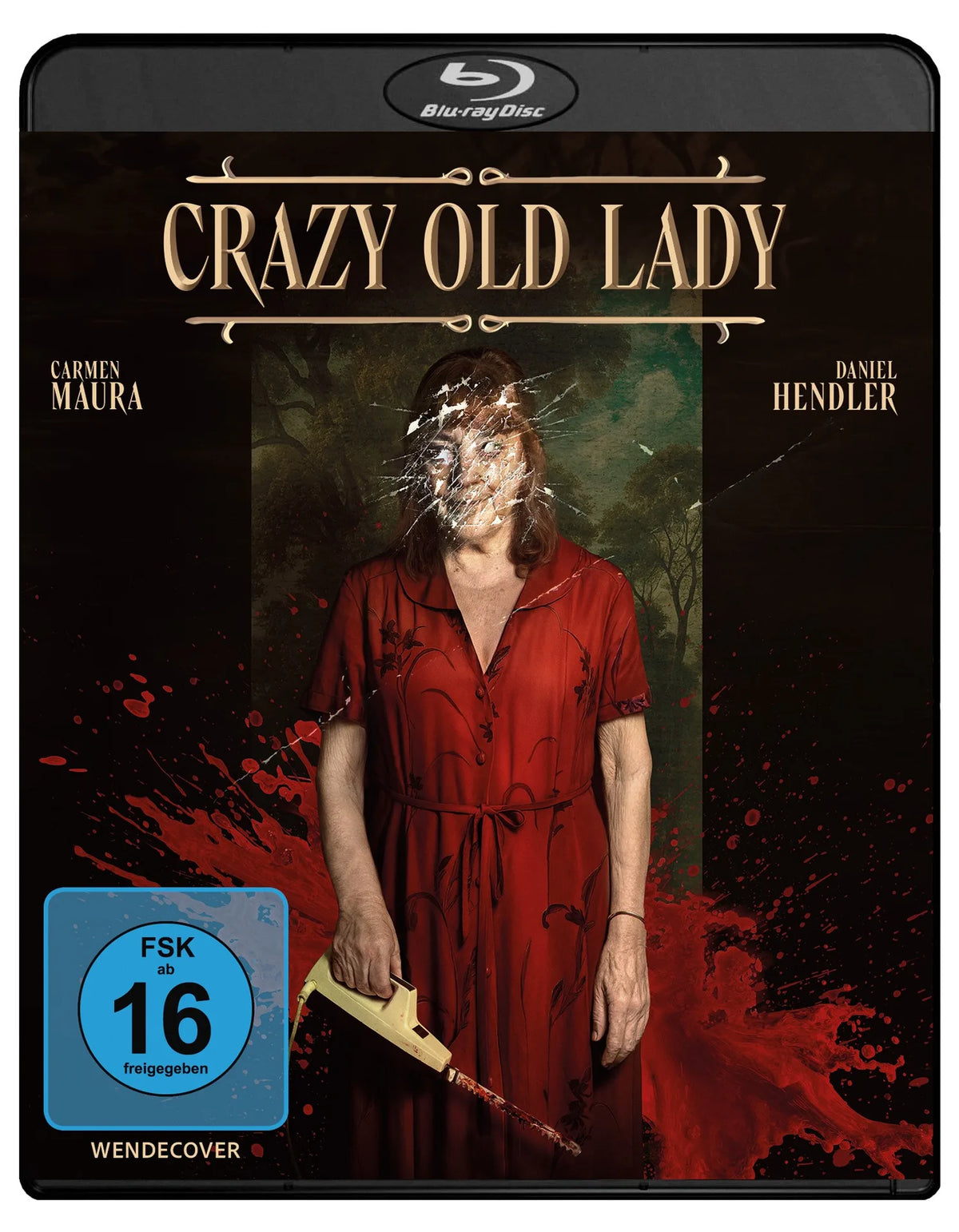 Blu-ray-Cover: Crazy Old Lady. Regie: Martín Mauregui