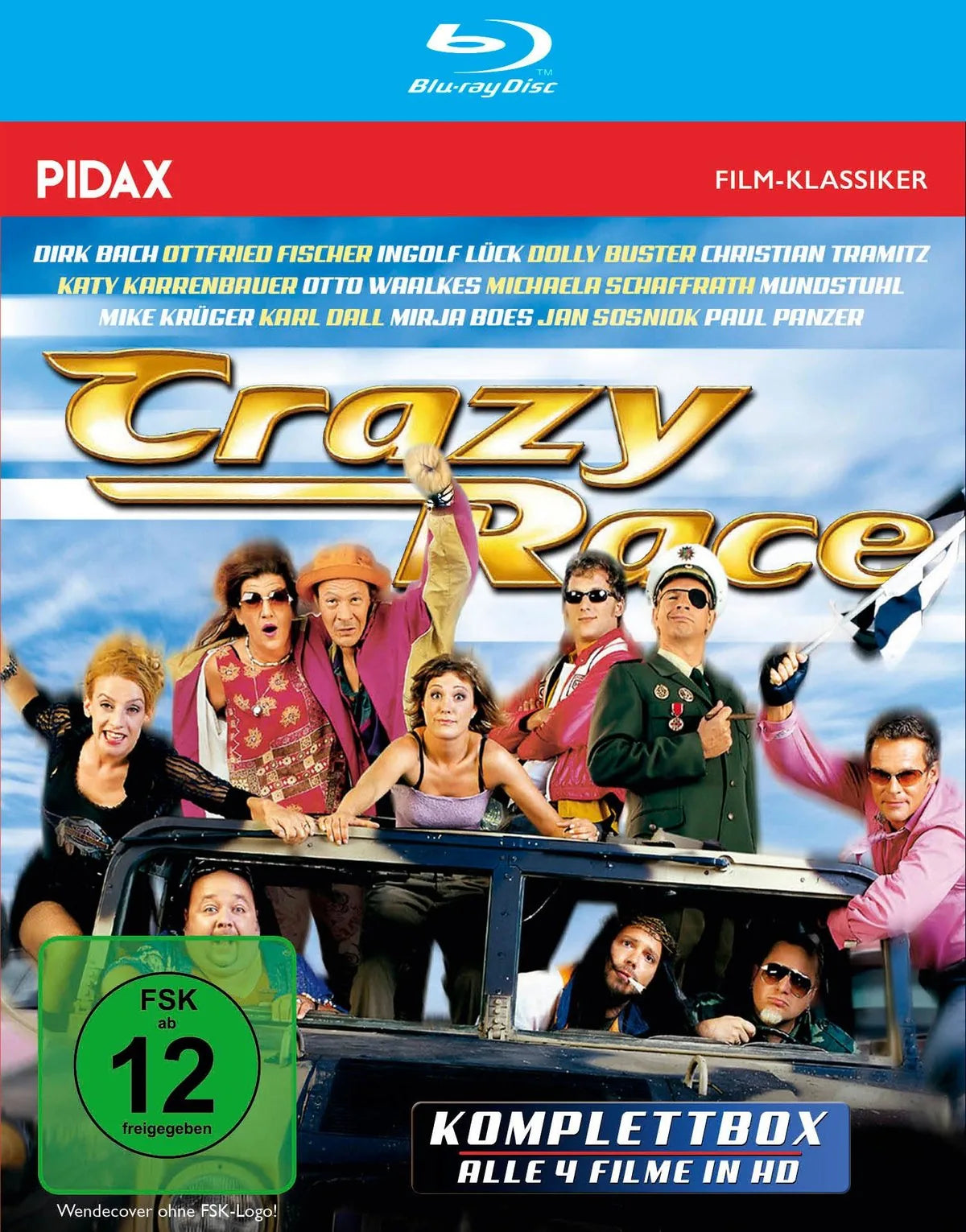 Crazy Race - Komplettbox - Blu-ray Disc