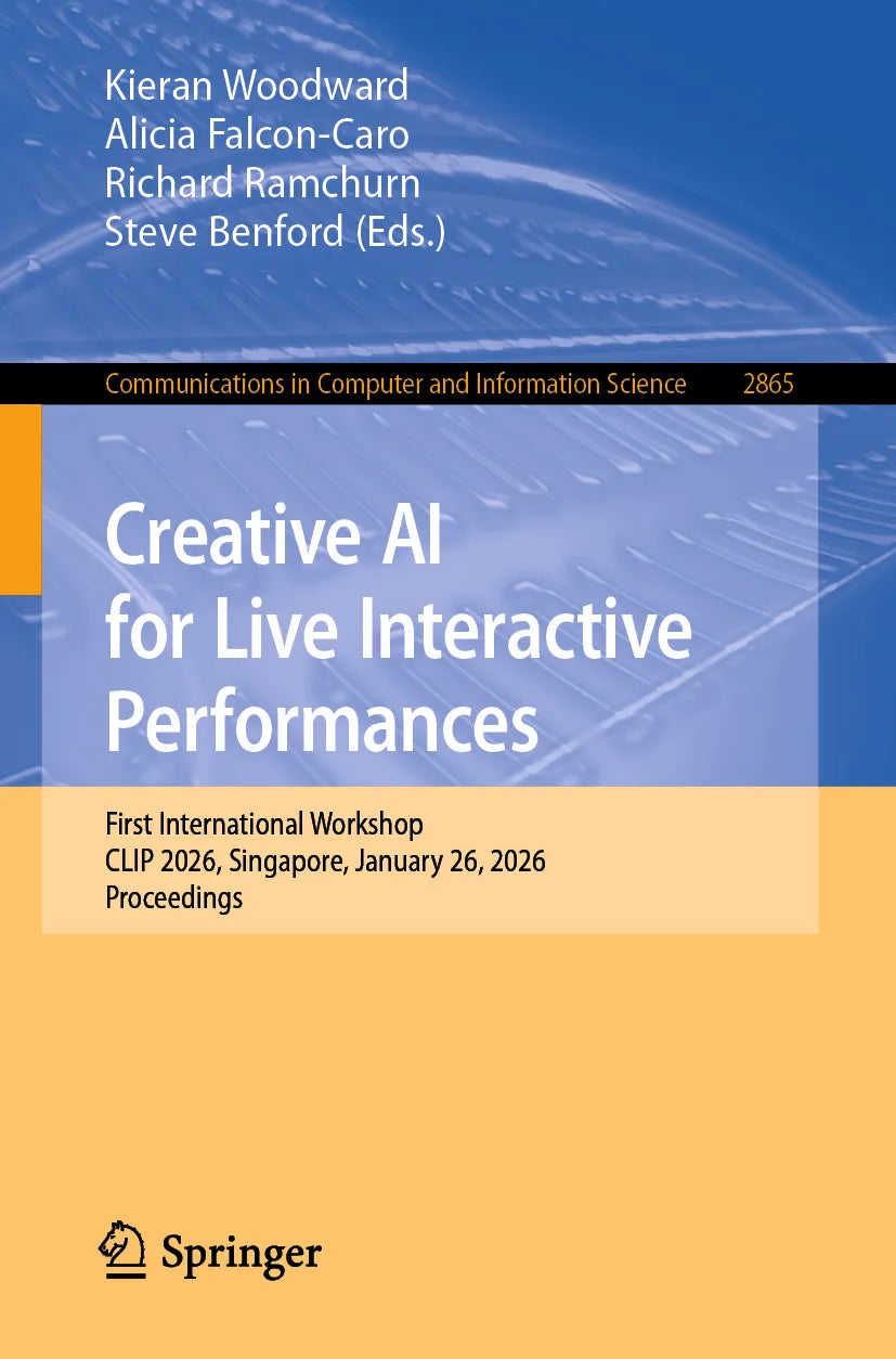 Cover: Creative AI for Live Interactive Performances (E-Book)