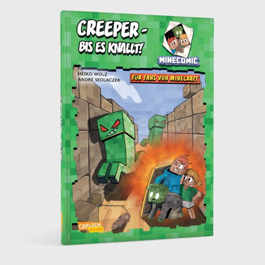 Produktansicht: Creeper – bis es knallt! Für Fans von Minecraft (Gebundene Ausgabe)