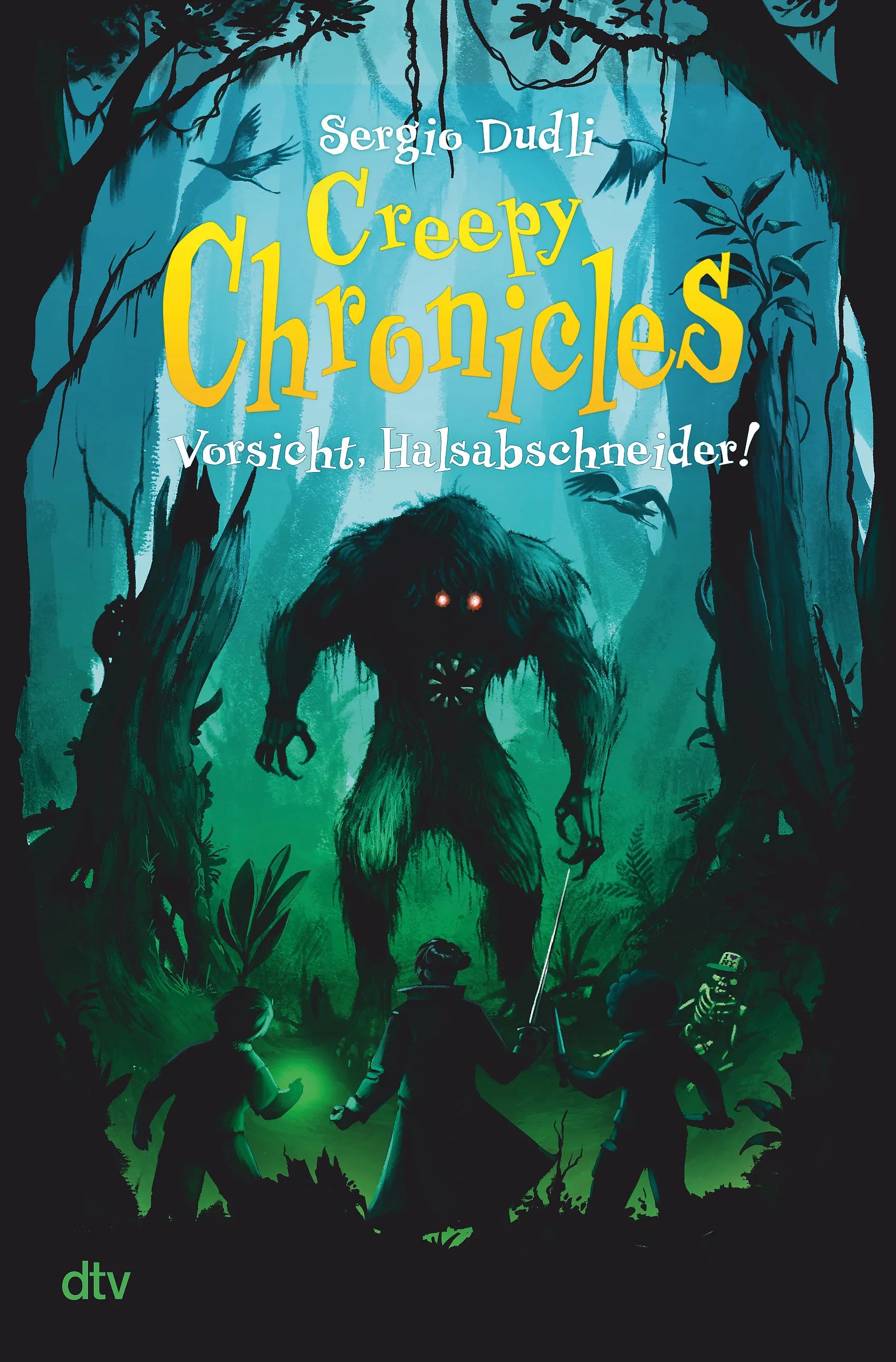 Buchcover von 'Creepy Chronicles – Vorsicht, Halsabschneider!' - Gebundene Ausgabe von Sergio Dudli