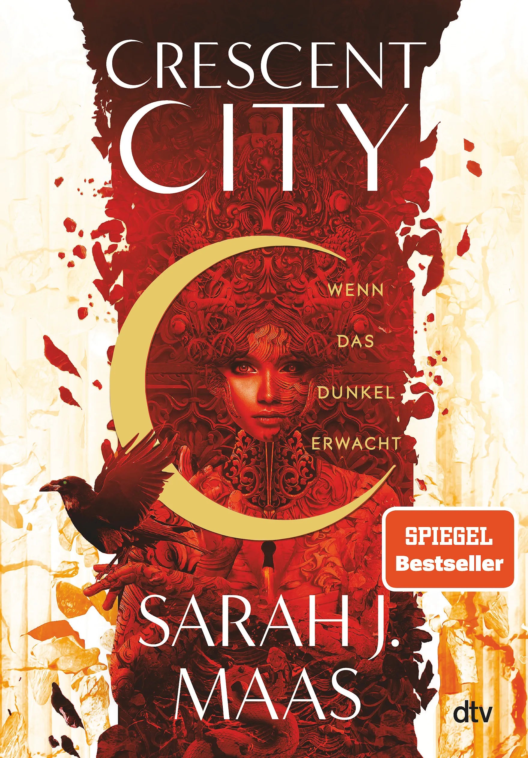 Buchcover von 'Crescent City – Wenn das Dunkel erwacht' - Gebundene Ausgabe von Sarah J. Maas