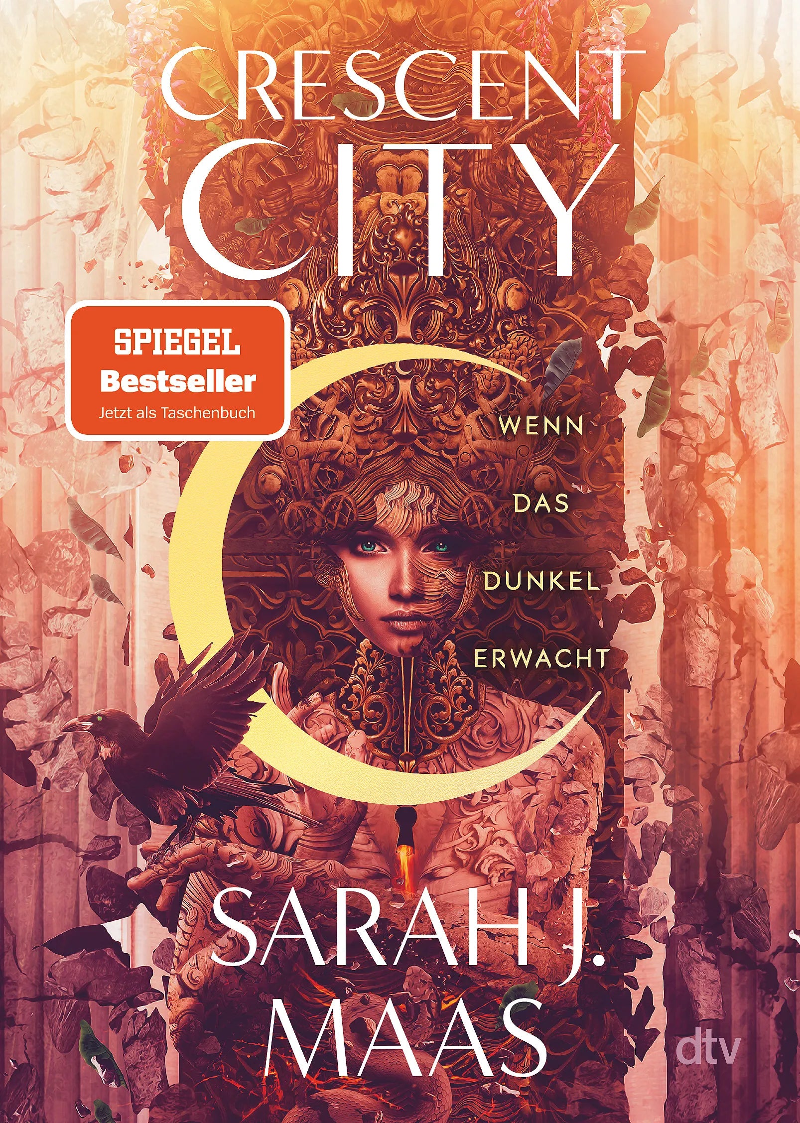 Buchcover von 'Crescent City – Wenn das Dunkel erwacht' - Taschenbuch von Sarah J. Maas