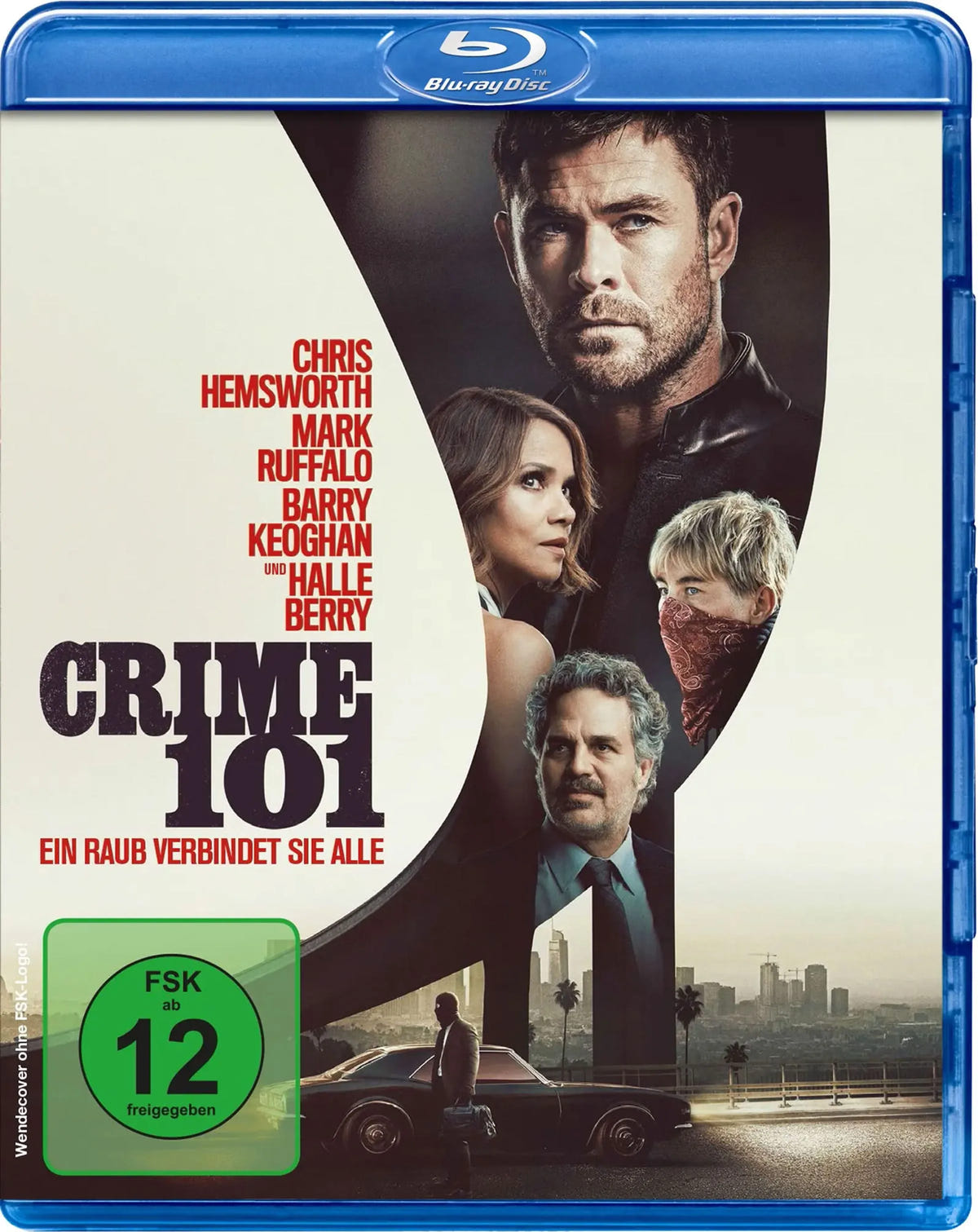 Blu-ray-Cover: Crime 101. Regie: Bart Layton