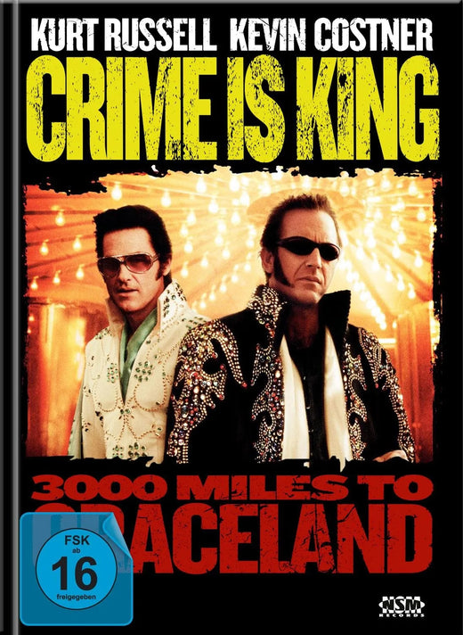 Crime is King - 3000 Miles to Graceland - Mediabook - Blu-ray + DVD