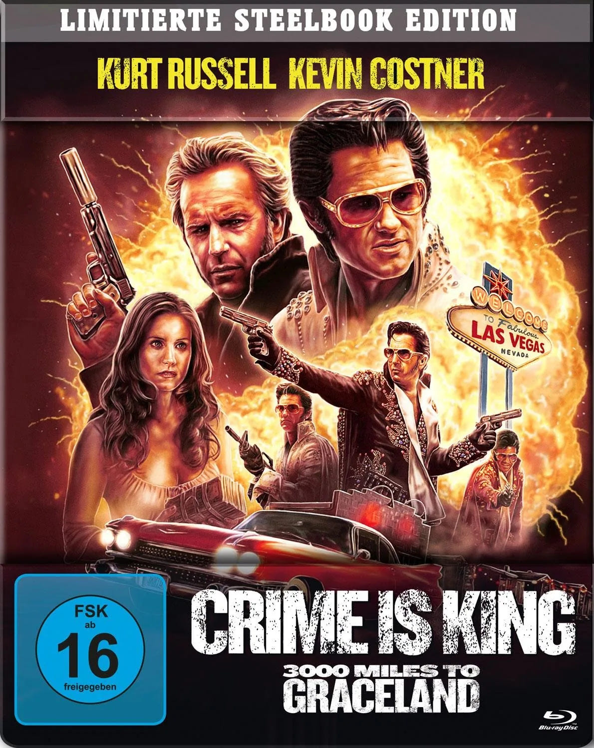 Crime is King - 3000 Miles to Graceland - Blu-ray Disc