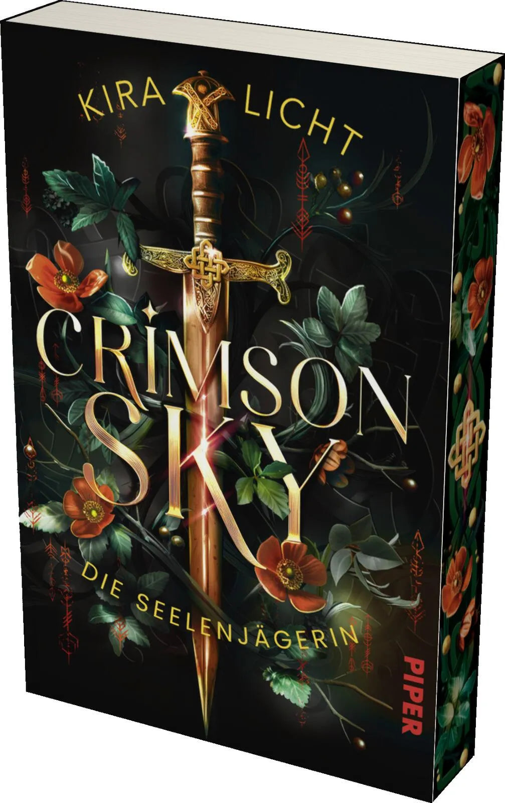 Buchcover von 'Crimson Sky – Die Seelenjägerin' - Paperback von Kira Licht