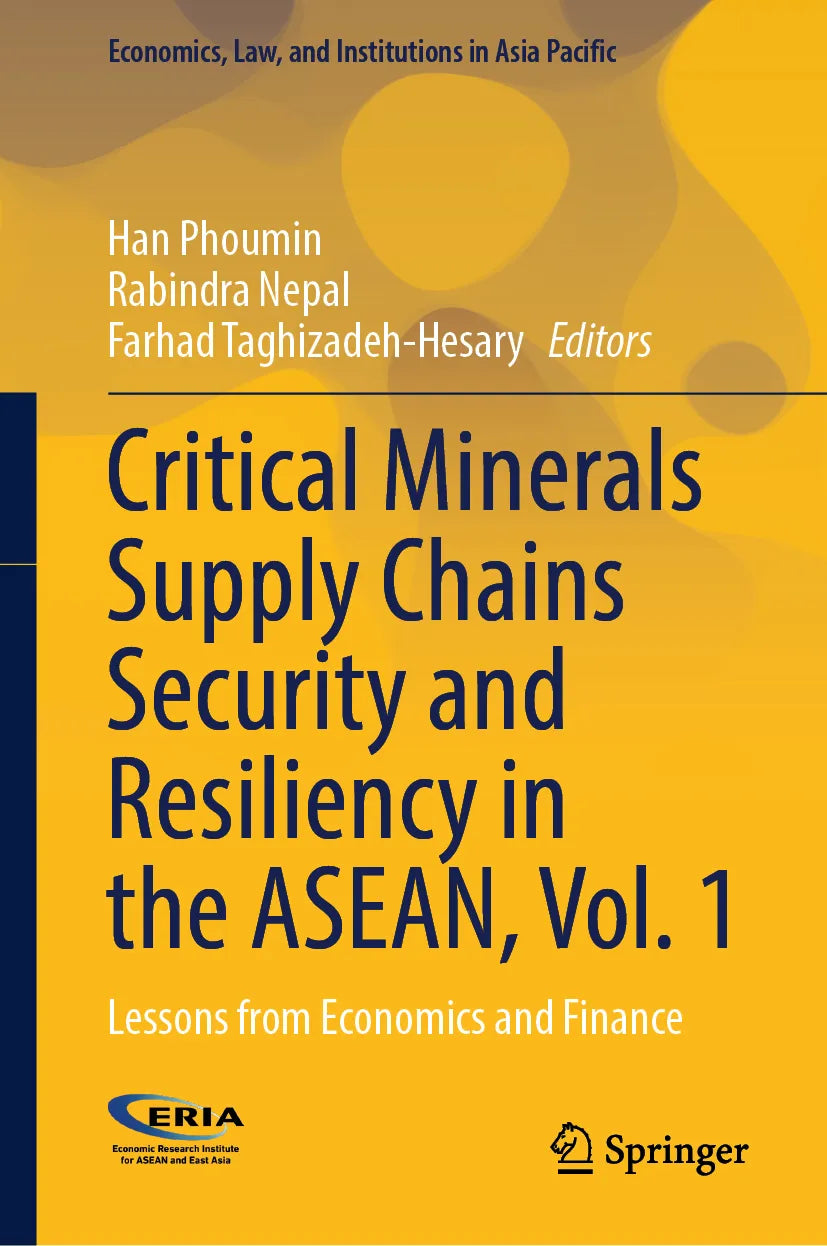 Cover: Critical Minerals Supply Chains Security and Resiliency in the ASEAN, Vol. 1 (E-Book)