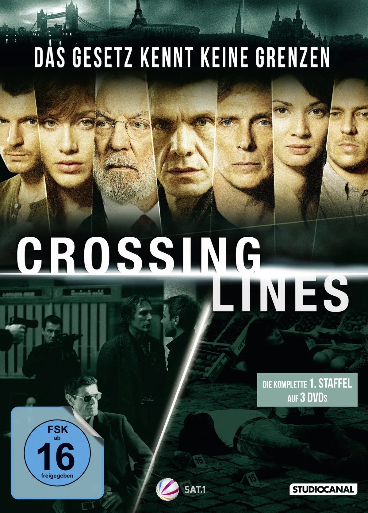 Crossing Lines - Staffel 1  [3 DVDs] - DVD