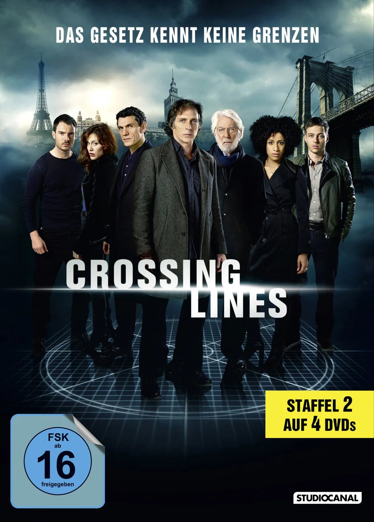 Crossing Lines - Staffel 2  [4 DVDs] - DVD