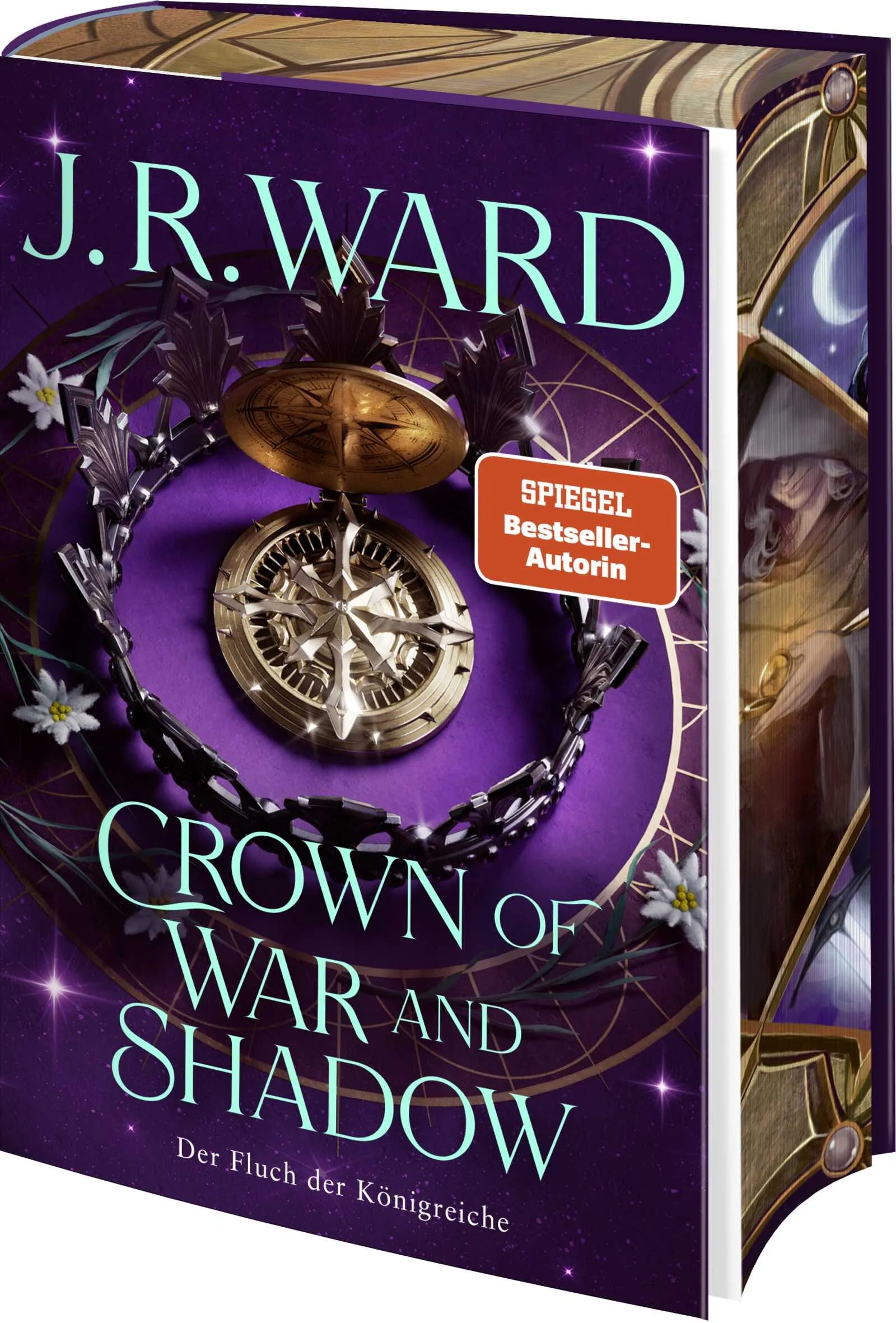 Buchcover von 'Crown of War and Shadow' - Gebundene Ausgabe von J. R. Ward
