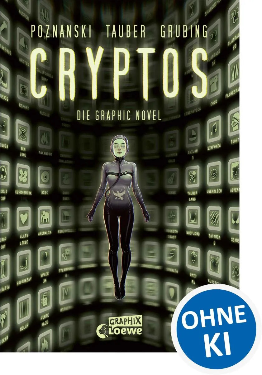 Cover: Cryptos - Die Graphic Novel (E-Book) von Ursula Poznanski