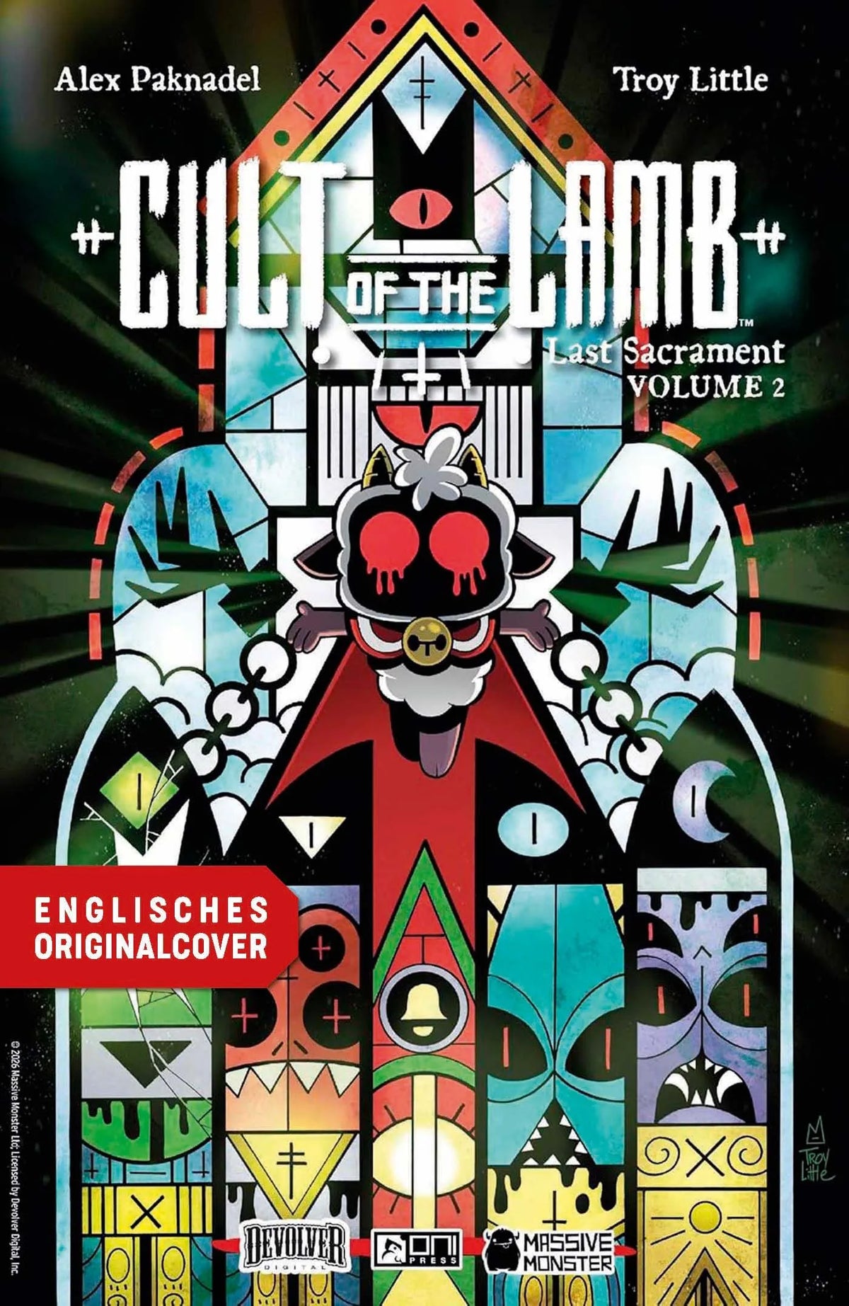 Cover: Cult of the Lamb - Das letzte Sakrament (Hardcover) von Alex Paknadel