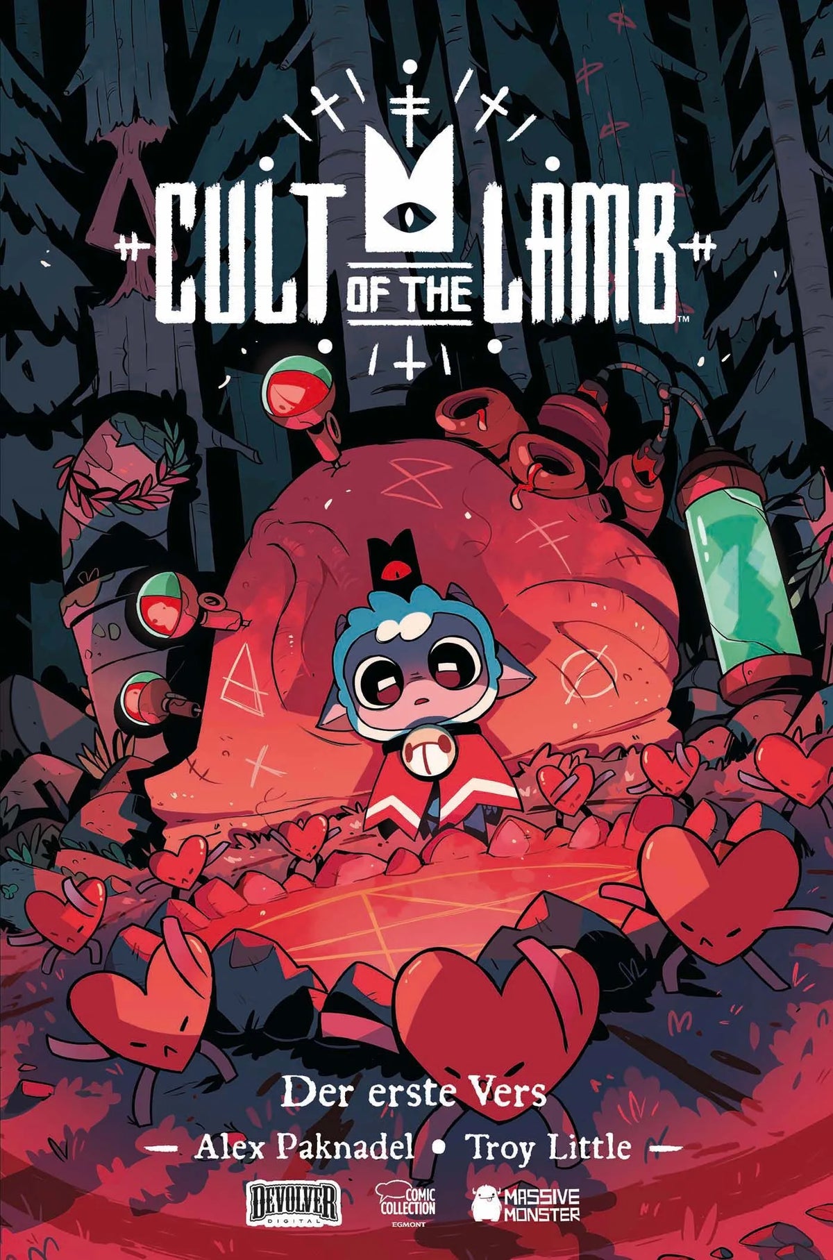 Cover: Cult of the Lamb - Der erste Vers (Hardcover) von Alex Paknadel