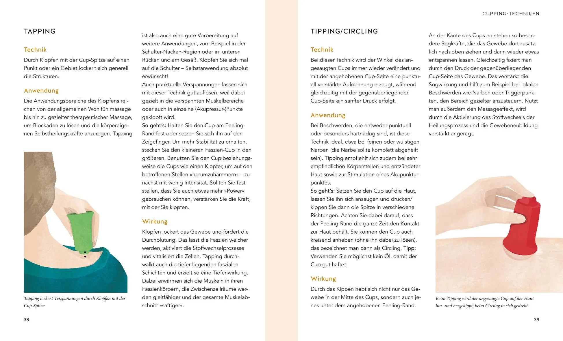 Abbildung von 'Cupping - Die neue Methode zum Lösen der Faszien'