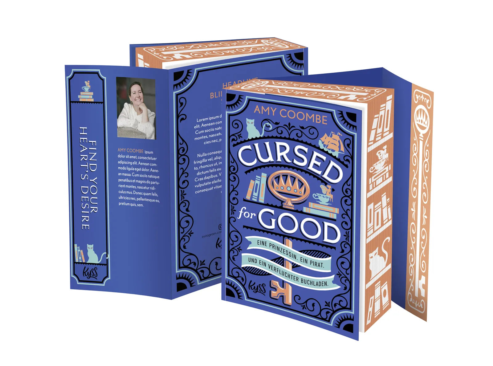 Amy Coombe - Cursed for Good – Eine Prinzessin. Ein Pirat. Und ein verfluchter Buchladen.