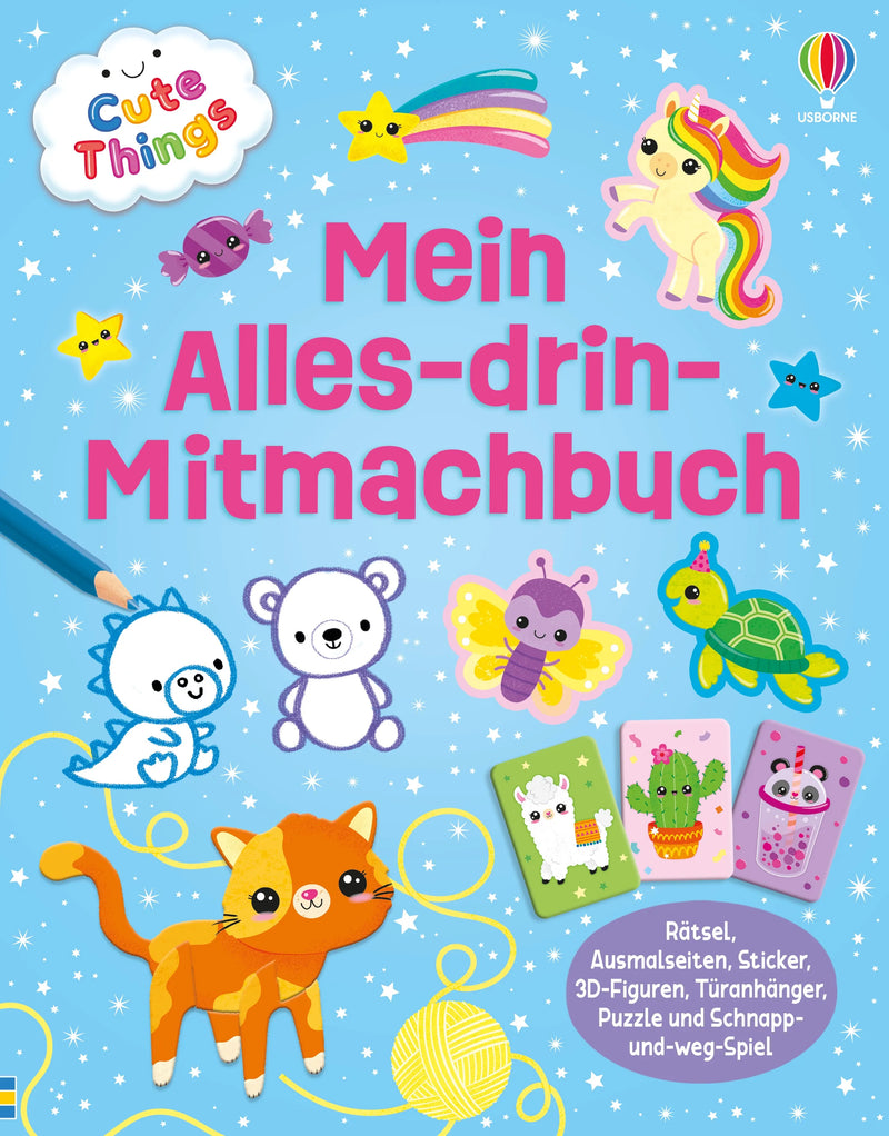 Cute Things - Mein Alles-drin-Mitmachbuch