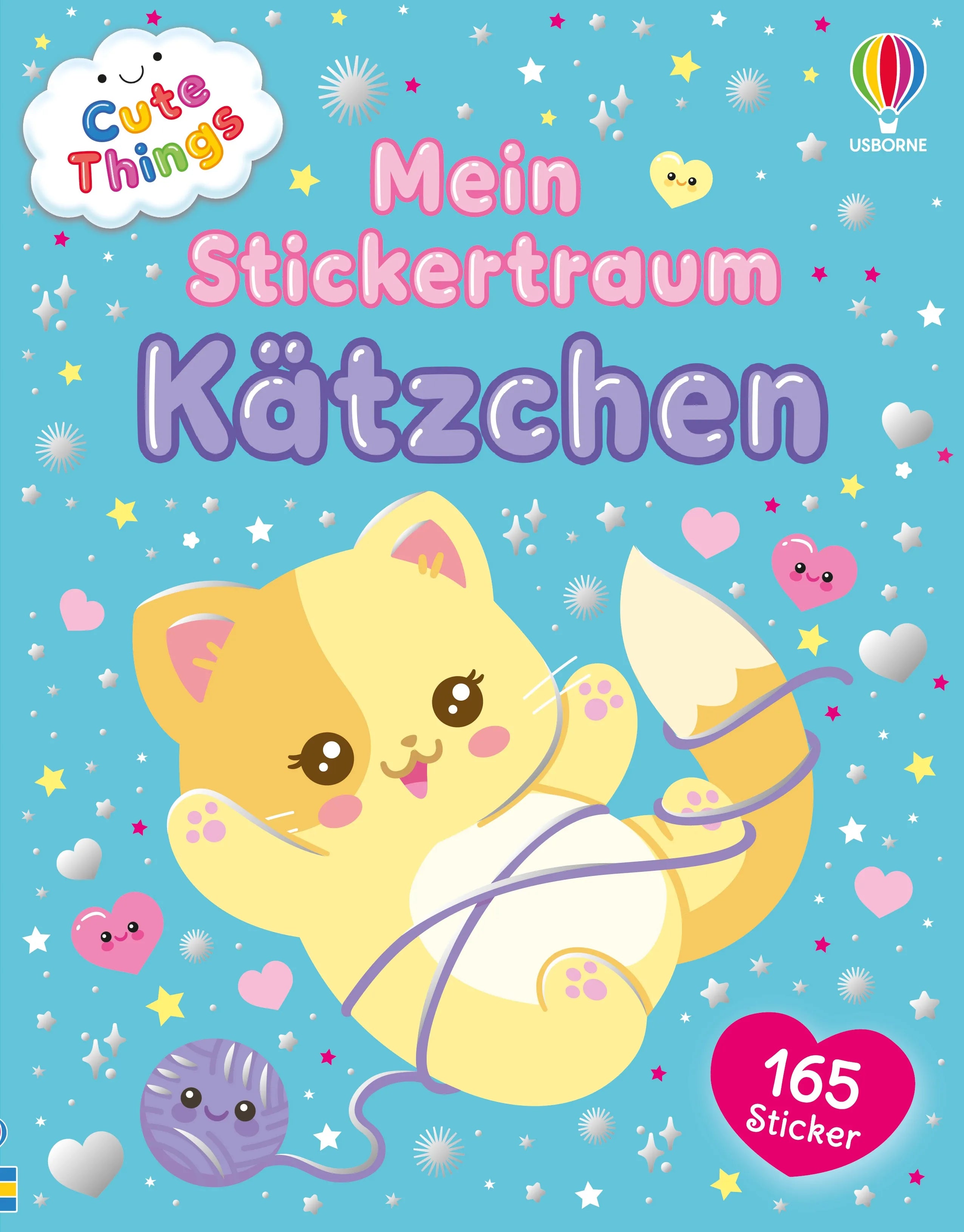 Cover: Cute Things - Mein Stickertraum: Kätzchen (Taschenbuch) von Katie Daynes