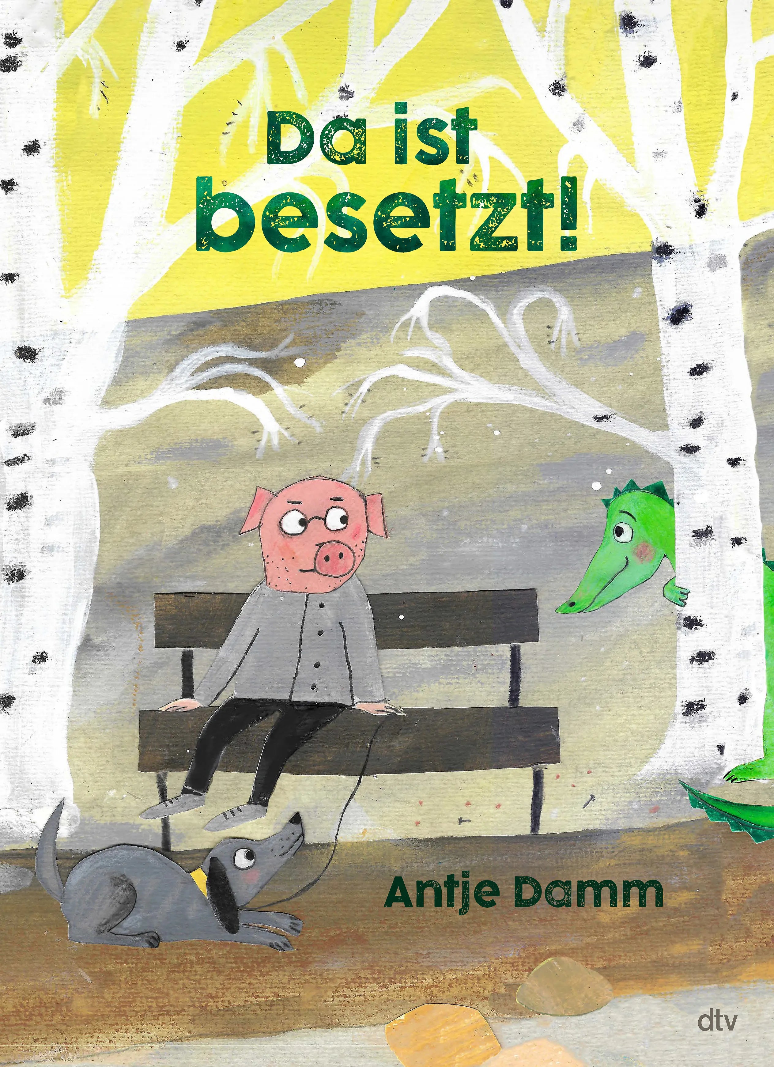 Buchcover von 'Da ist besetzt!' - Gebundene Ausgabe von Antje Damm