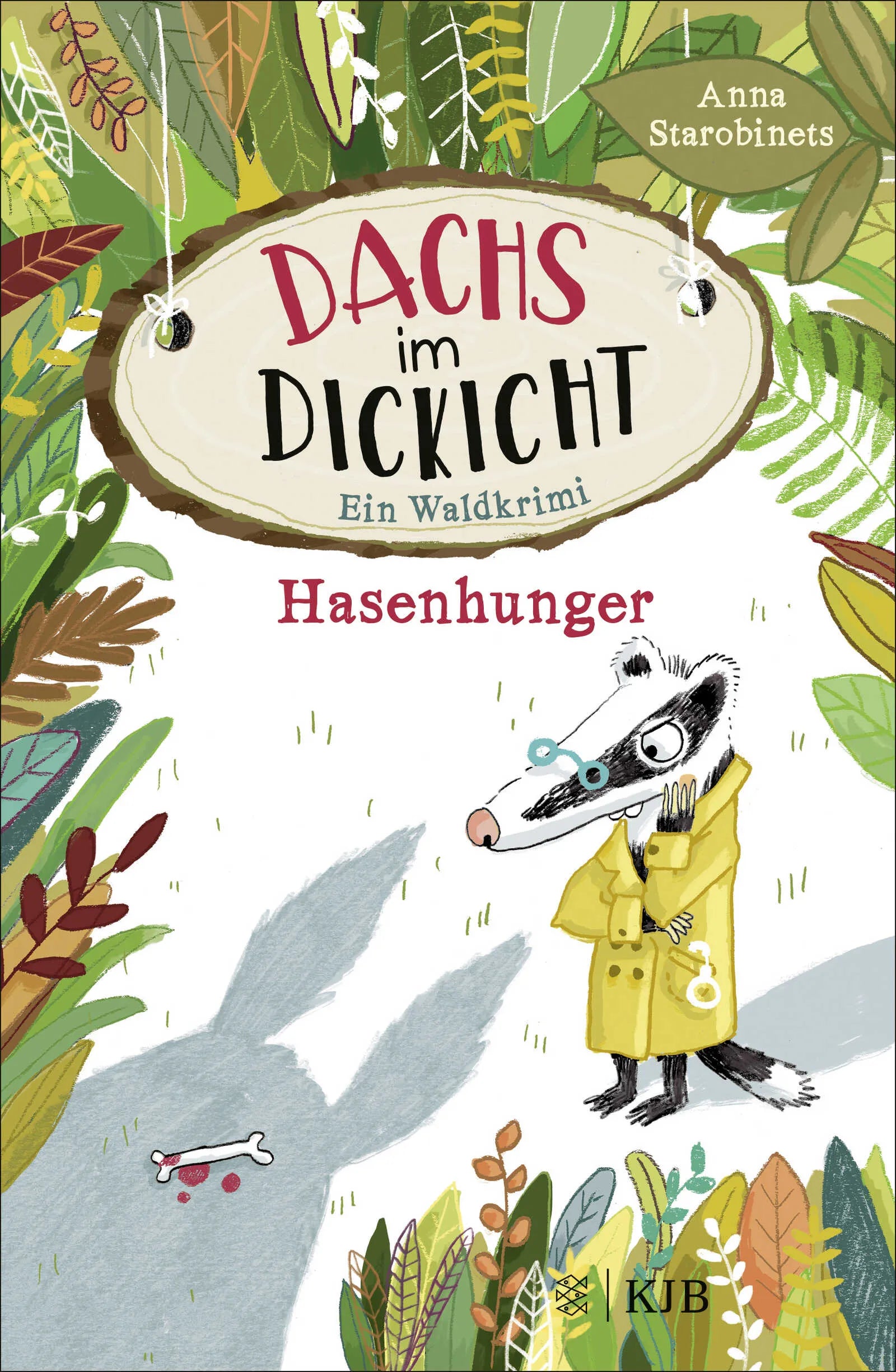 Buchcover von 'Dachs im Dickicht – Hasenhunger' - Gebundene Ausgabe von Anna Starobinets