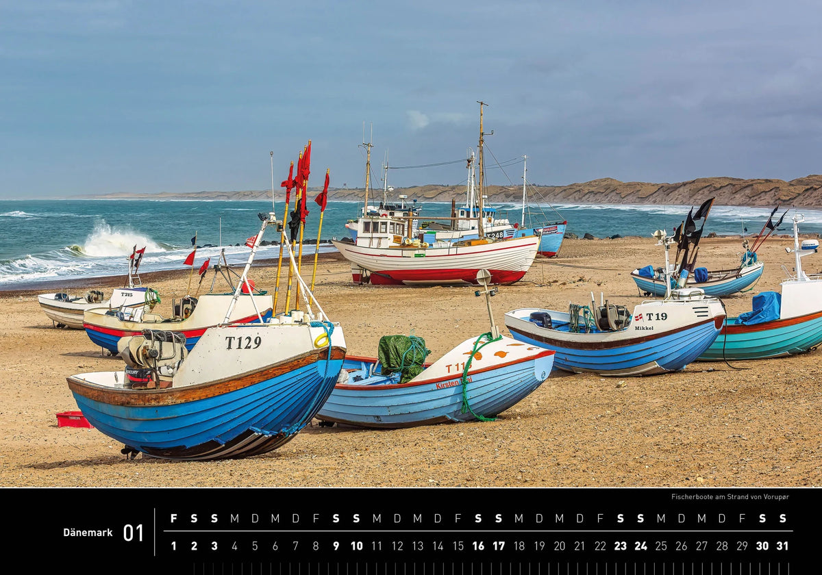 Dänemark Premiumkalender 2027 – Ansicht
