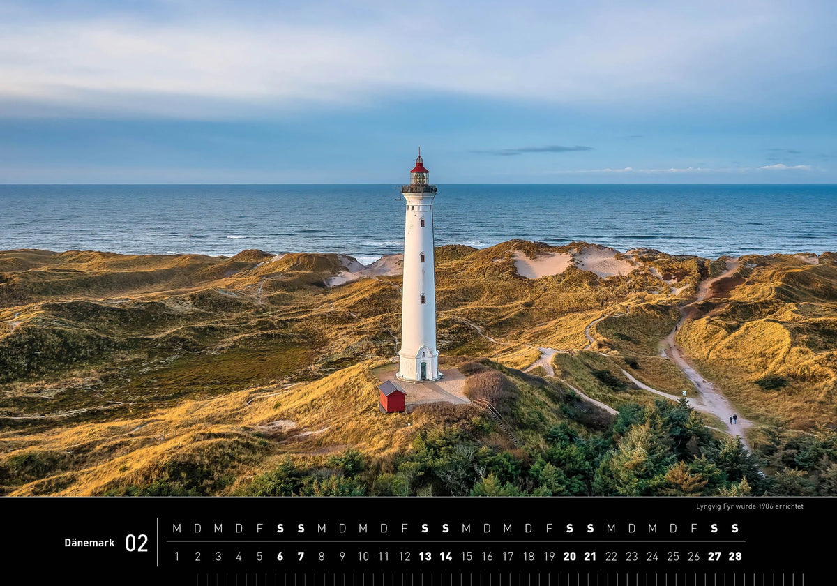 Dänemark Premiumkalender 2027 – Ansicht