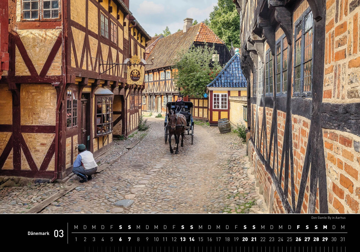 Dänemark Premiumkalender 2027 – Ansicht