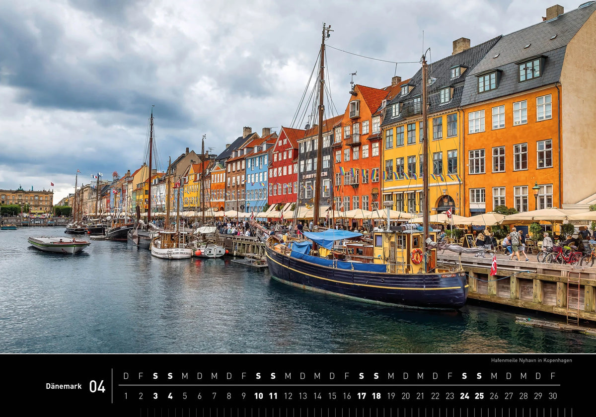 Dänemark Premiumkalender 2027 – Ansicht