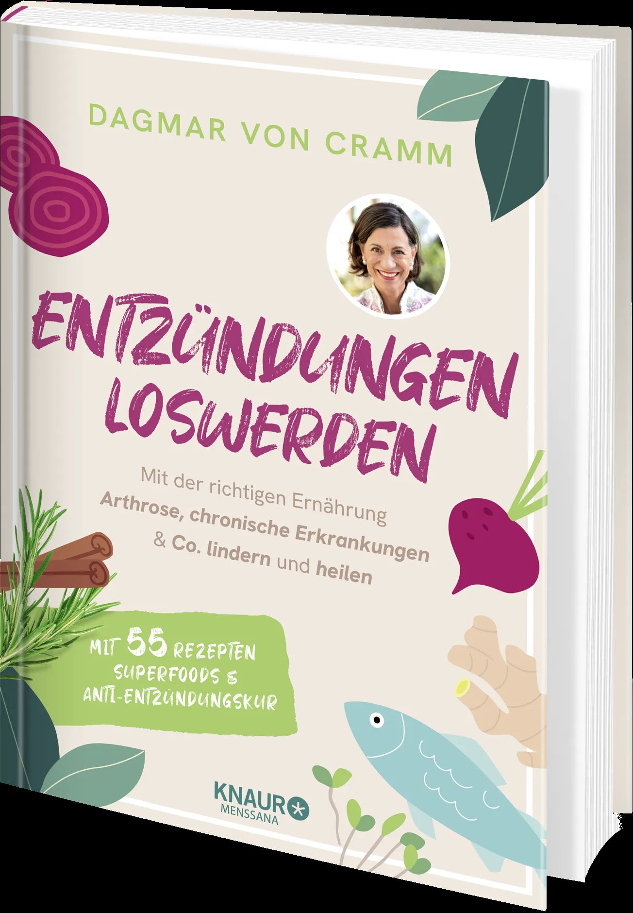 Produktansicht: Entzündungen loswerden (Gebundene Ausgabe)