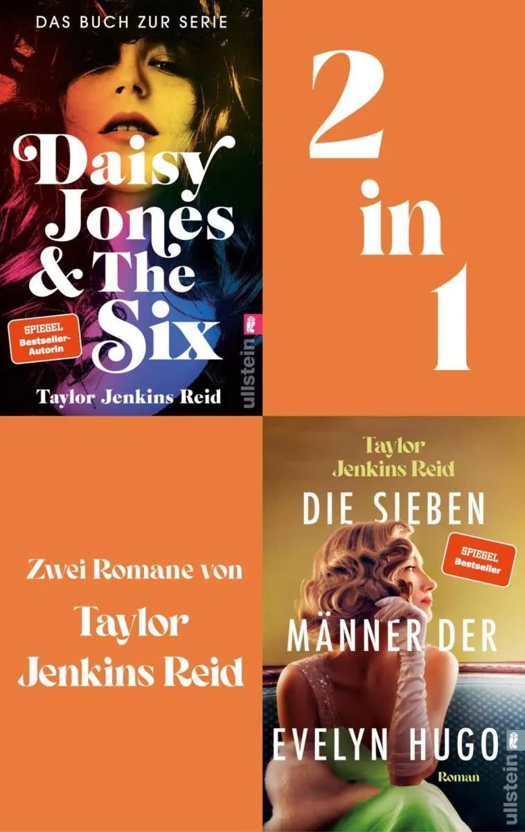 Cover: Daisy Jones and The Six // Die sieben Männer der Evelyn Hugo (E-Book) von Taylor Jenkins Reid