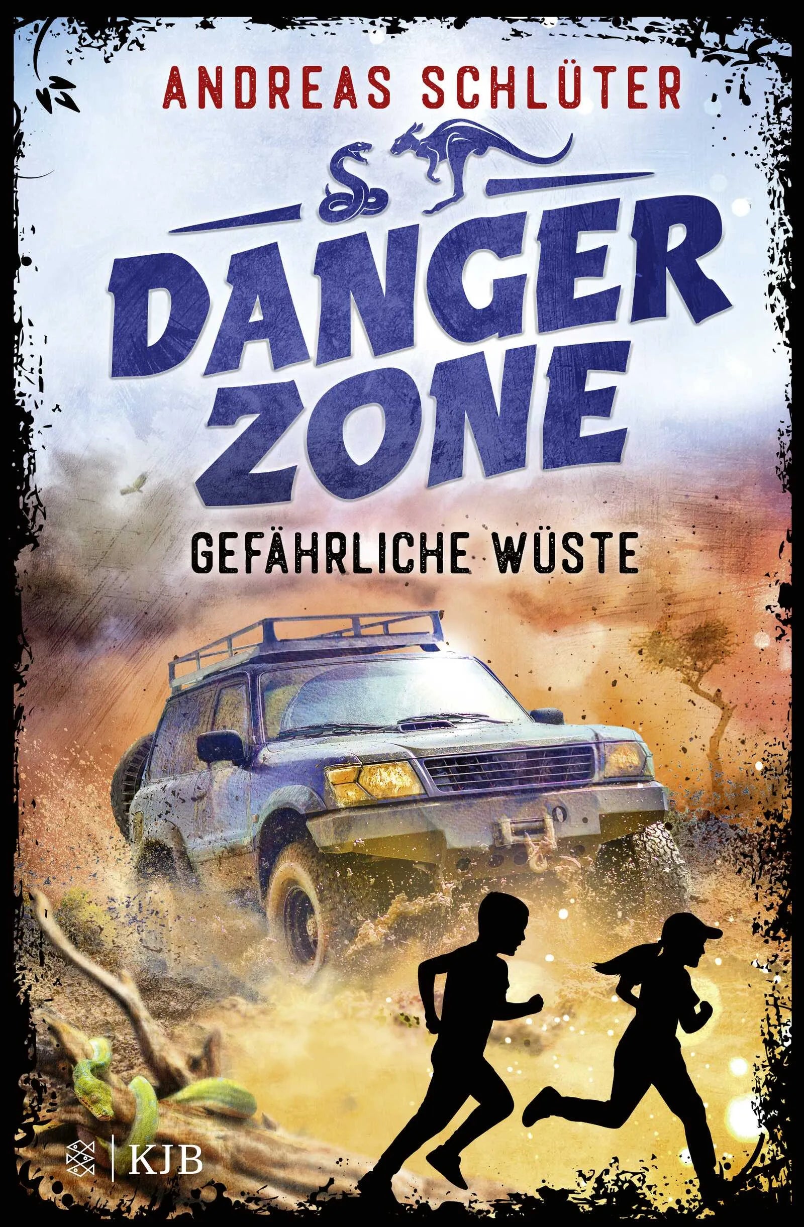 Buchcover von 'Dangerzone – Gefährliche Wüste' - Gebundene Ausgabe von Andreas Schlüter