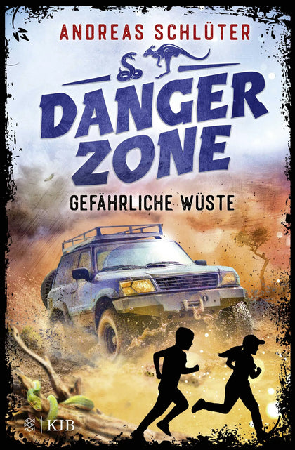 Buchcover von 'Dangerzone – Gefährliche Wüste' - Gebundene Ausgabe von Andreas Schlüter