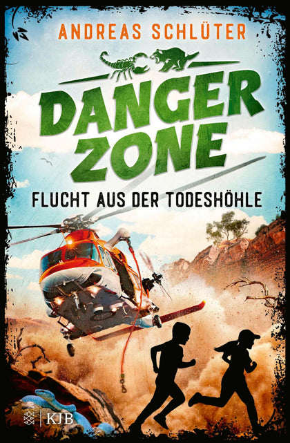 Cover: Dangerzone - Flucht aus der Todeshöhle (E-Book) von Andreas Schlüter