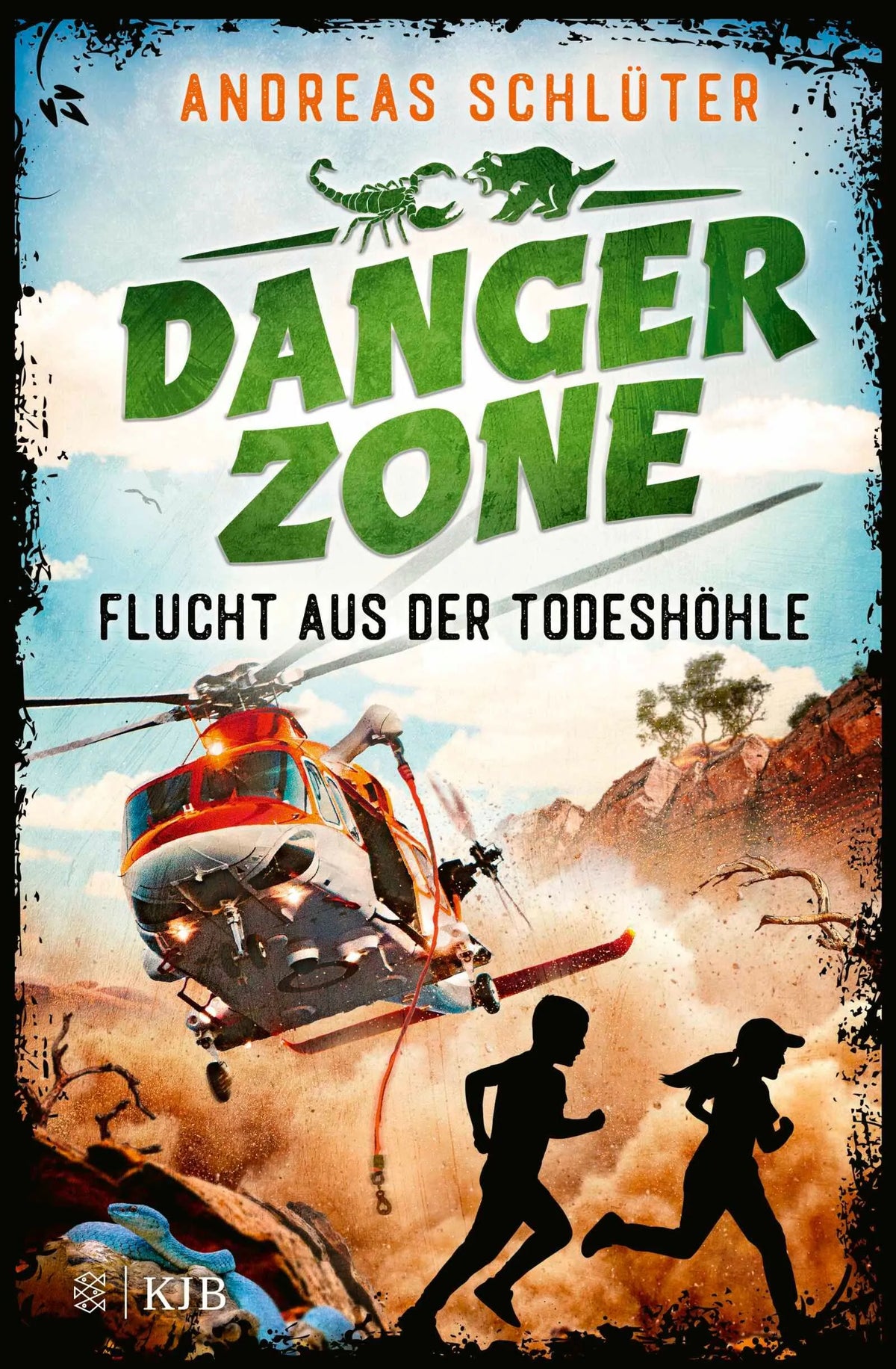 Cover: Dangerzone – Flucht aus der Todeshöhle (Hardcover) von Andreas Schlüter