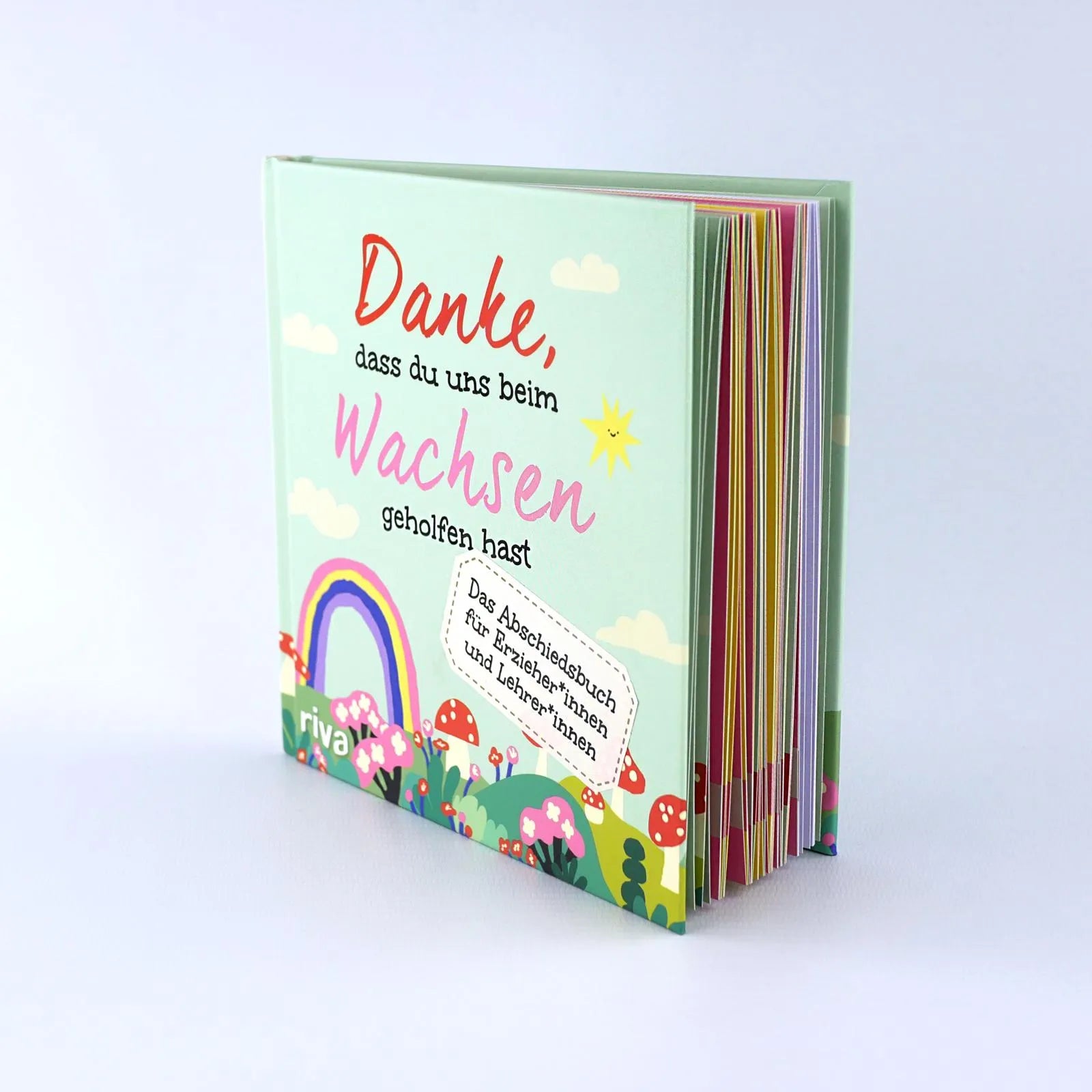 Innenansicht von 'Danke, dass du uns beim Wachsen geholfen hast' - Gebundene Ausgabe