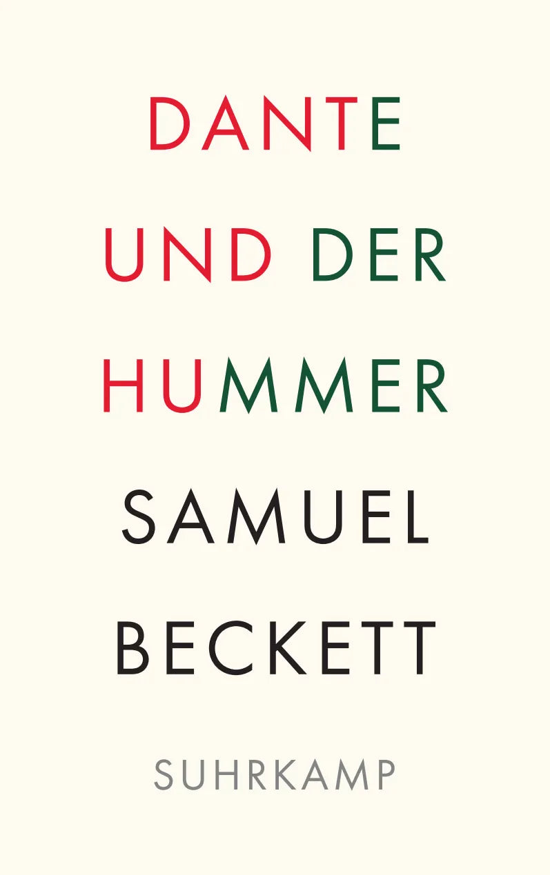 Buchcover von 'Dante und der Hummer' - Taschenbuch von Samuel Beckett