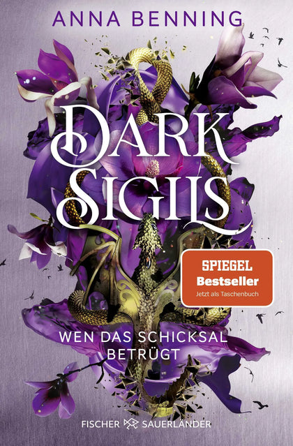 Buchcover von 'Dark Sigils – Wen das Schicksal betrügt' - Taschenbuch von Anna Benning