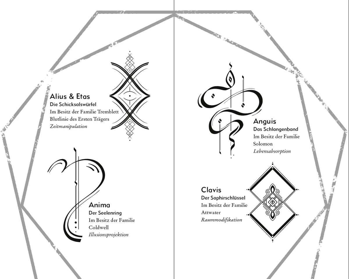 Detailansicht: Dark Sigils – Wen das Schicksal betrügt (Hardcover)