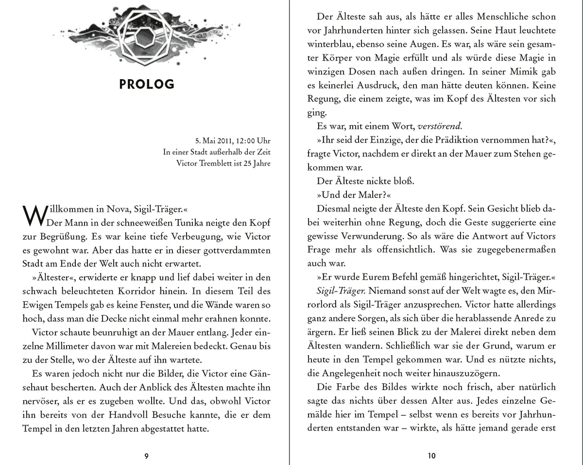 Detailansicht: Dark Sigils – Wen das Schicksal betrügt (Hardcover)