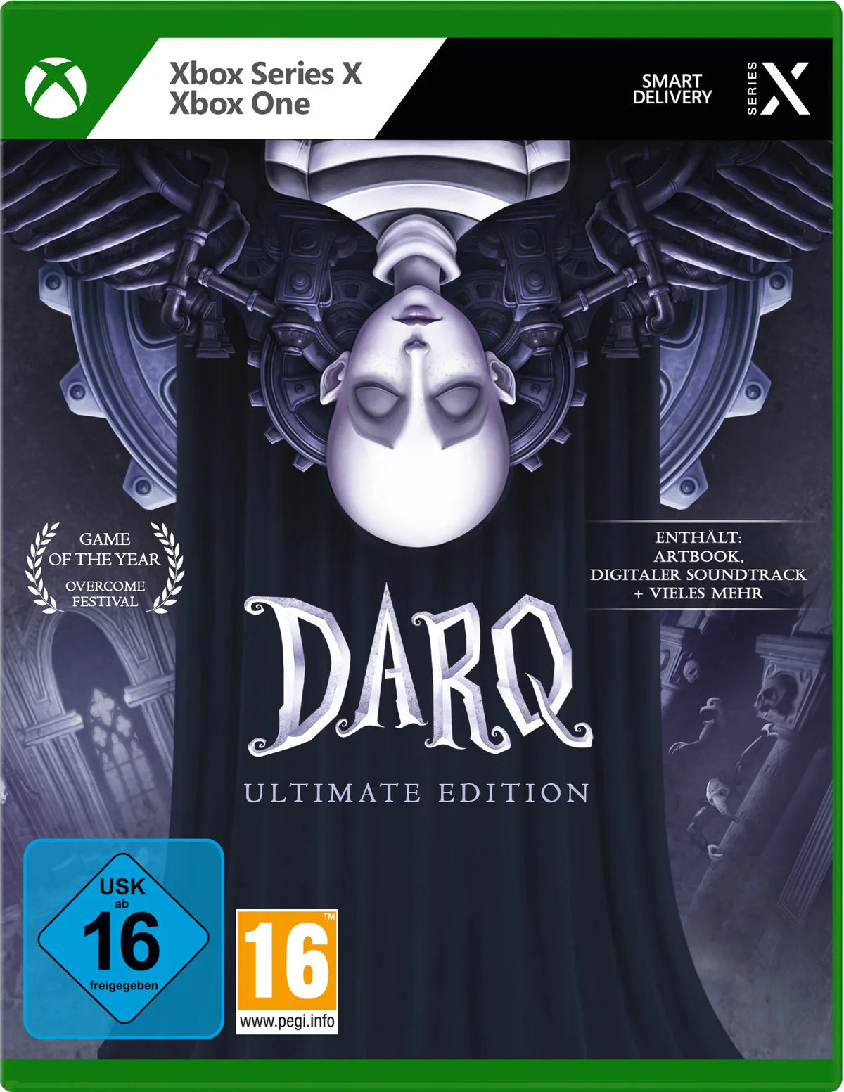 Cover: DARQ (Ultimate Edition) für Xbox Series X. Publisher: PLAION GmbH