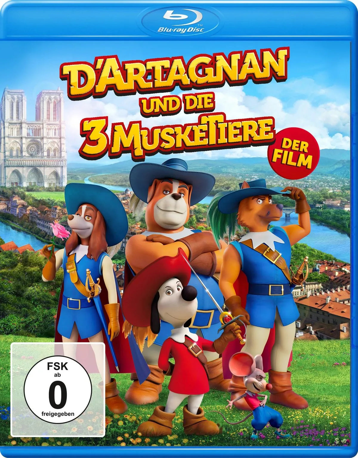 D'Artagnan und die drei MuskeTiere - Der Film - Blu-ray Disc