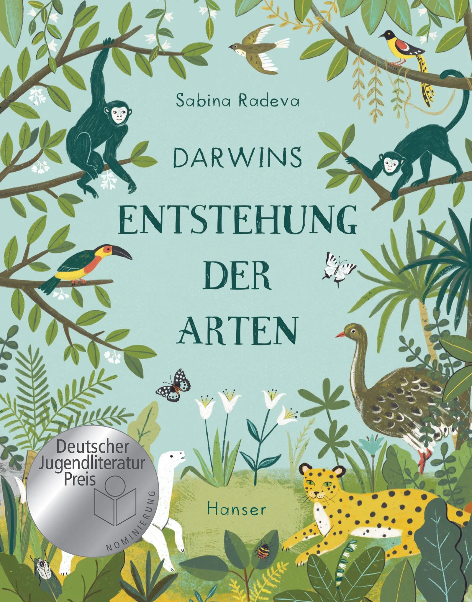 Buchcover von 'Darwins Entstehung der Arten' - Gebundene Ausgabe von Sabina Radeva