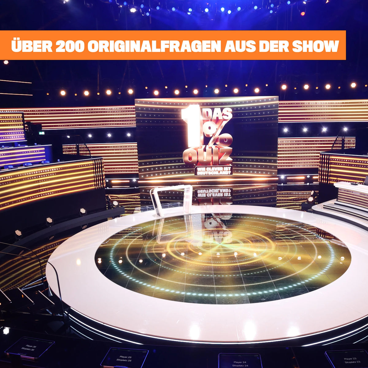 Das 1% Quiz – Wie clever bist du? Das offizielle Quizspiel mit Fragen aus der Show – Ansicht