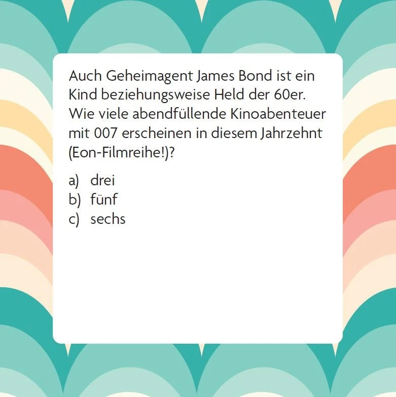 Das 60er Quiz – Ansicht